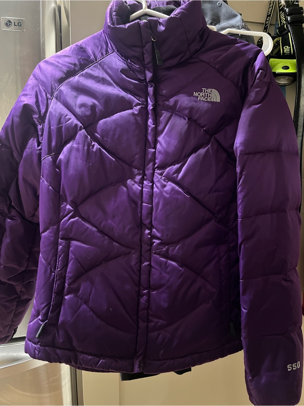 The North Face Women's Deep Purple Insulated Puffer Jacket